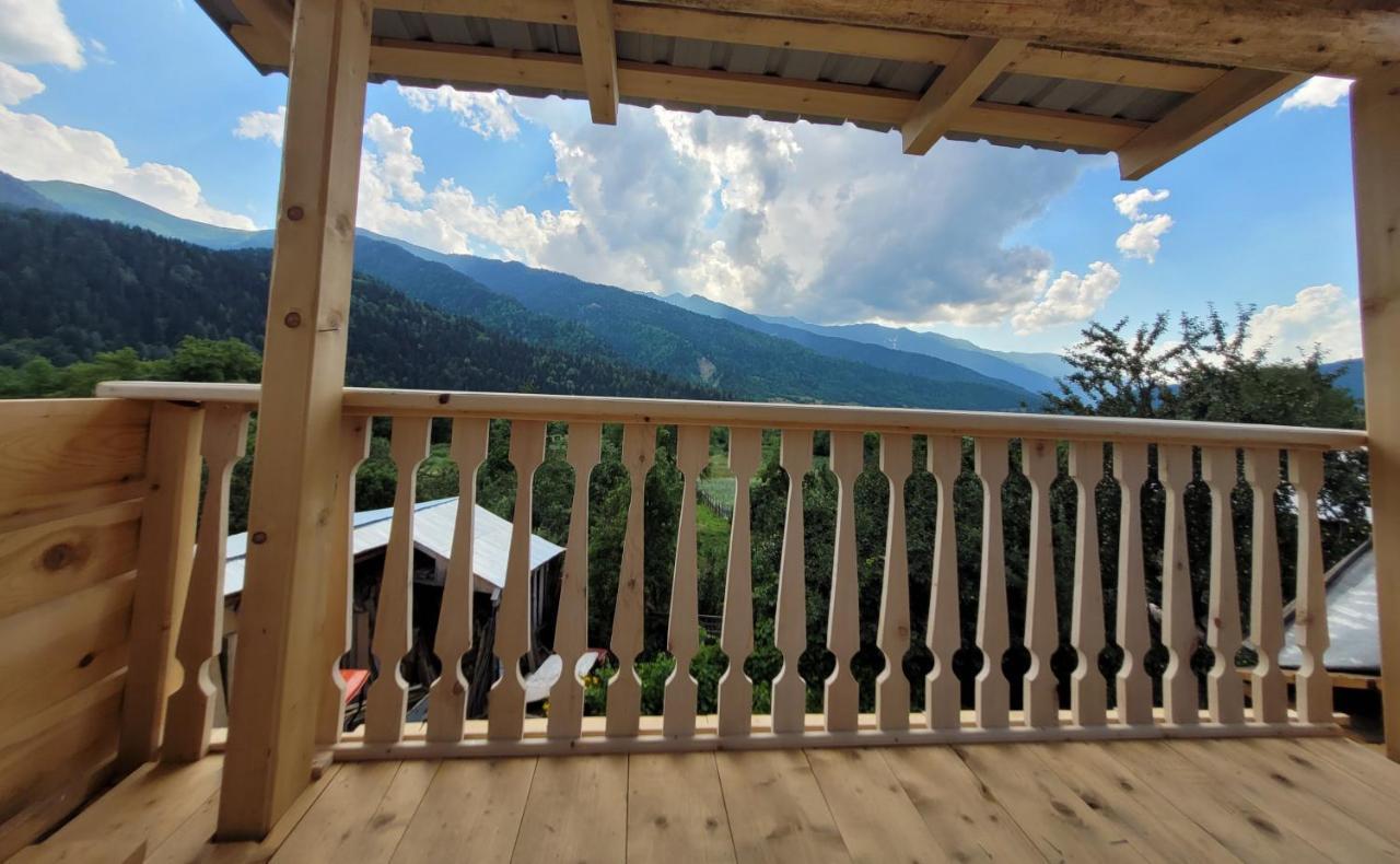 Ecohouse Svaneti เมสเตีย ภายนอก รูปภาพ